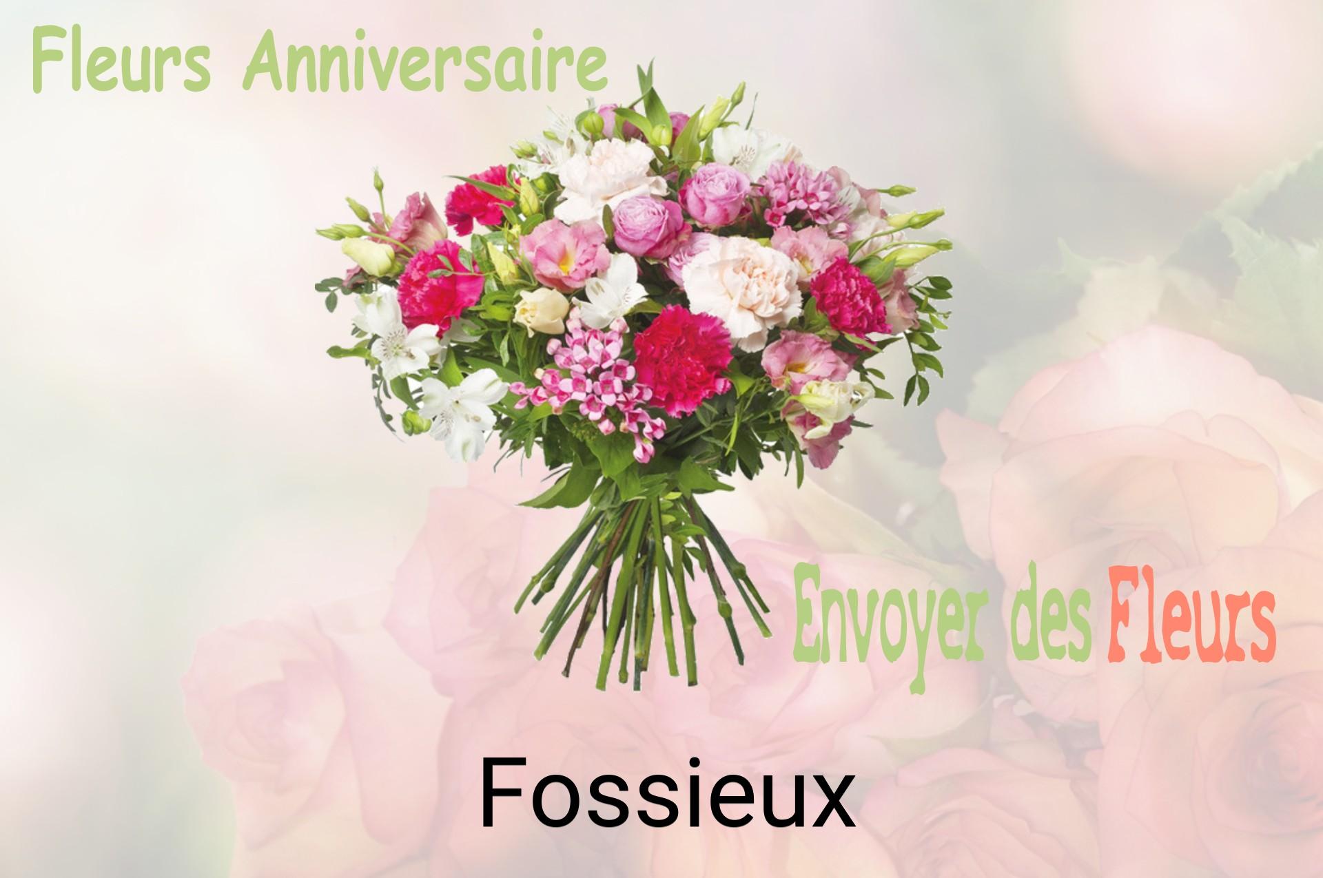 Bouquet de fleurs d’anniversaire livré à Fossieux